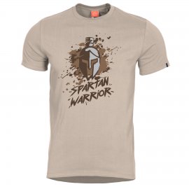 Spartan Warrior smėlio marškinėliai